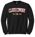 Cloud Cowboy Black 'Flight Crew Neck'