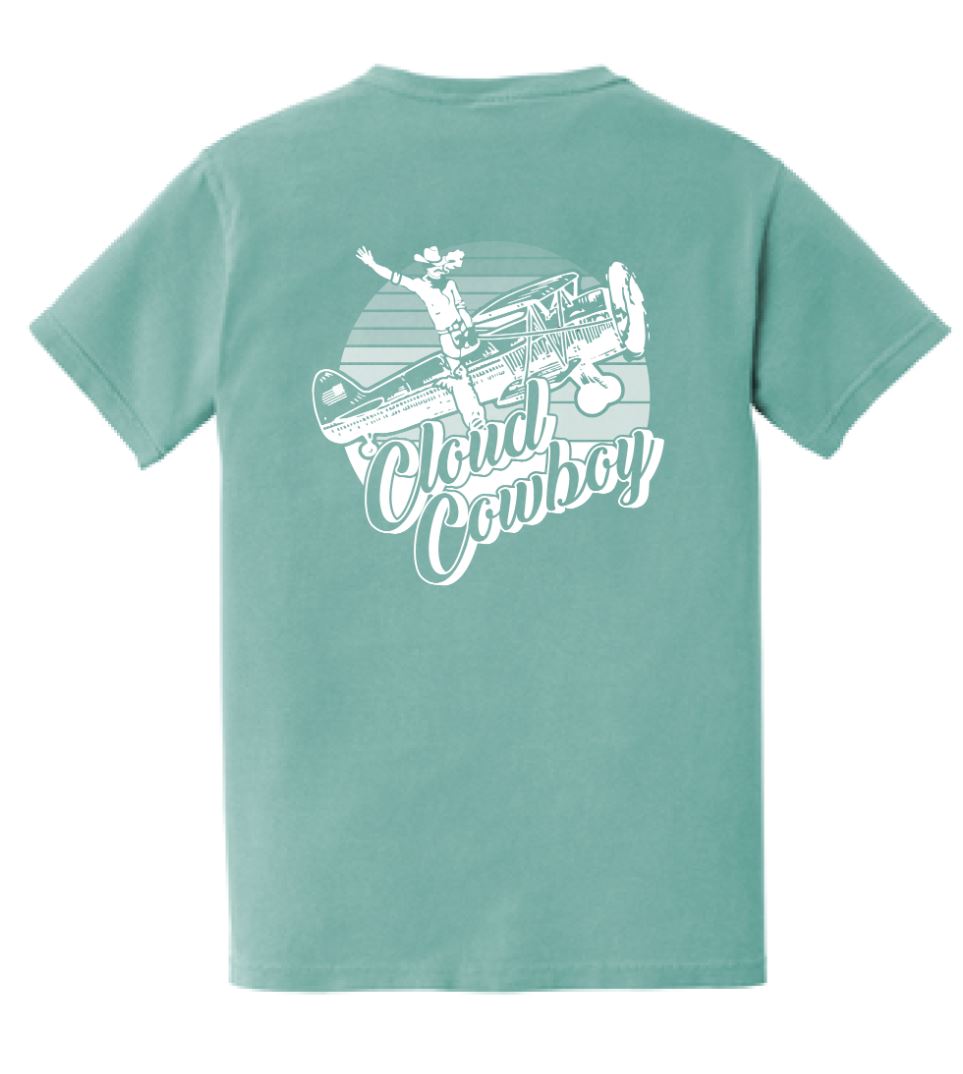 Cloud Cowboy Ghost Tee - Sea Foam