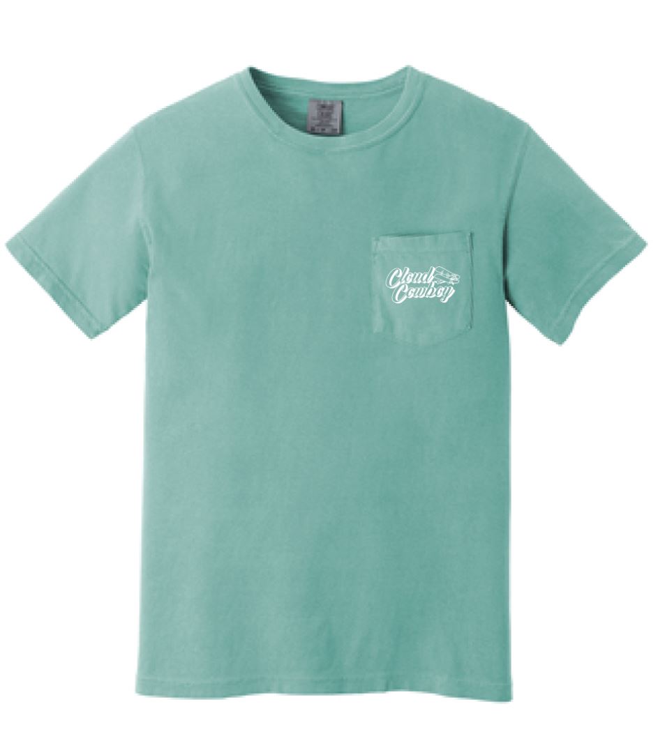 Cloud Cowboy Ghost Tee - Sea Foam