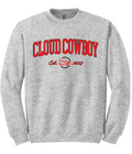 Cloud Cowboy Grey 'Flight Crew Neck'