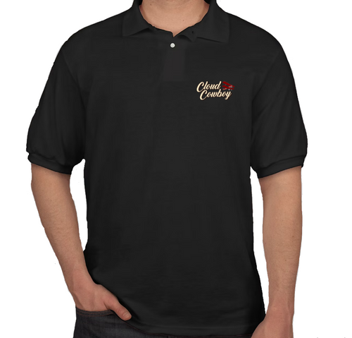 Black Cloud Cowboy Polo